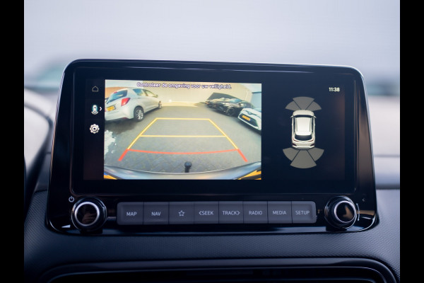 Hyundai Kona 1.6 GDI HEV Premium Sky | Trekhaak | Head Up | Leder | Adapt. cr. | Prijs Rijklaar!!