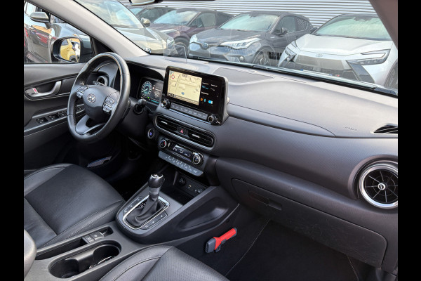 Hyundai Kona 1.6 GDI HEV Premium Sky | Trekhaak | Head Up | Leder | Adapt. cr. | Prijs Rijklaar!!