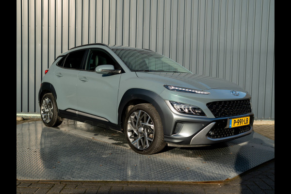 Hyundai Kona 1.6 GDI HEV Premium Sky | Trekhaak | Head Up | Leder | Adapt. cr. | Prijs Rijklaar!!