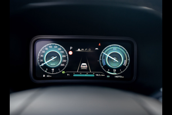 Hyundai Kona 1.6 GDI HEV Premium Sky | Trekhaak | Head Up | Leder | Adapt. cr. | Prijs Rijklaar!!