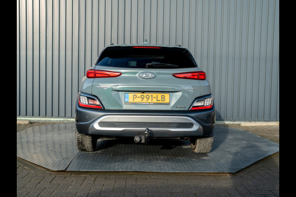 Hyundai Kona 1.6 GDI HEV Premium Sky | Trekhaak | Head Up | Leder | Adapt. cr. | Prijs Rijklaar!!