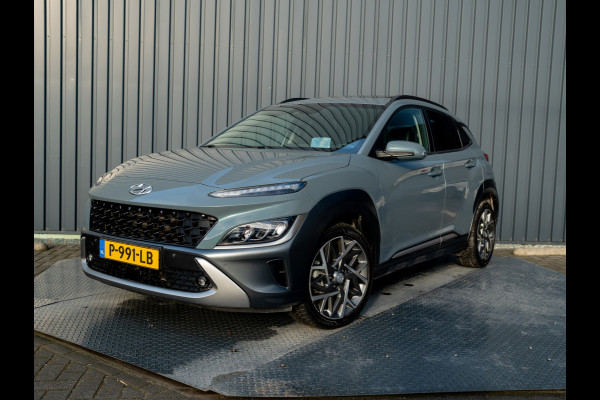 Hyundai Kona 1.6 GDI HEV Premium Sky | Trekhaak | Head Up | Leder | Adapt. cr. | Prijs Rijklaar!!