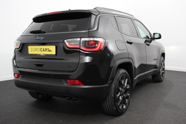 Jeep Compass 4xe 240 Plug-in Hybrid S | Navigatie | Apple Carplay/Android auto | Climate Control | Parkeersensoren | Camera | Elektrisch verstelbare bestuurderstoel | Xenon koplampen | Stoelverwarming | Elektrische achterklep | Afneembare trekhaak