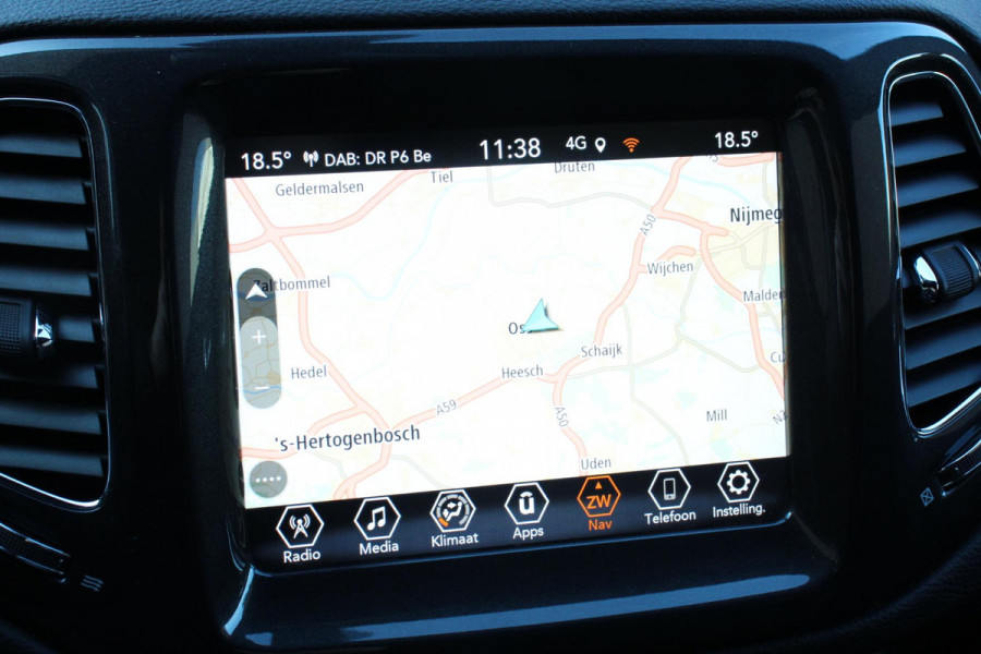 Jeep Compass 4xe 240 Plug-in Hybrid S | Navigatie | Apple Carplay/Android auto | Climate Control | Parkeersensoren | Camera | Elektrisch verstelbare bestuurderstoel | Xenon koplampen | Stoelverwarming | Elektrische achterklep | Afneembare trekhaak