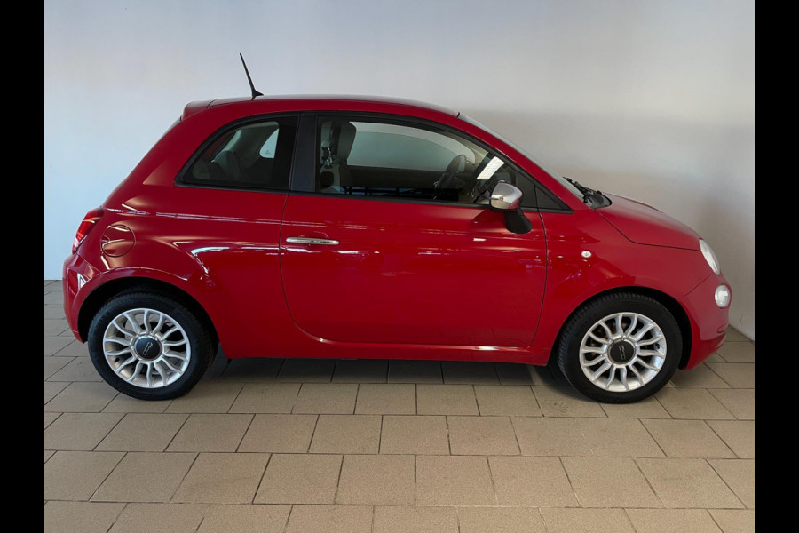 Fiat 500 1.0 TwinAir PopStar AIRCO ELEK RAMEN CHROOM SPIEGELS CENT VERG VELGEN LAGE KM STAND ZEER NETTE AUTO