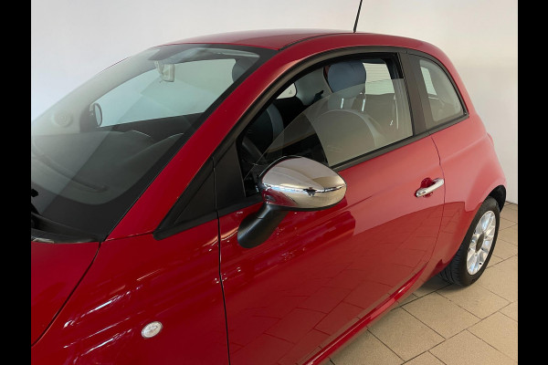 Fiat 500 1.0 TwinAir PopStar AIRCO ELEK RAMEN CHROOM SPIEGELS CENT VERG VELGEN LAGE KM STAND ZEER NETTE AUTO