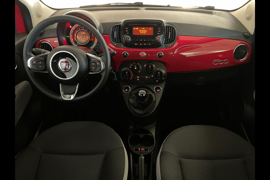 Fiat 500 1.0 TwinAir PopStar AIRCO ELEK RAMEN CHROOM SPIEGELS CENT VERG VELGEN LAGE KM STAND ZEER NETTE AUTO