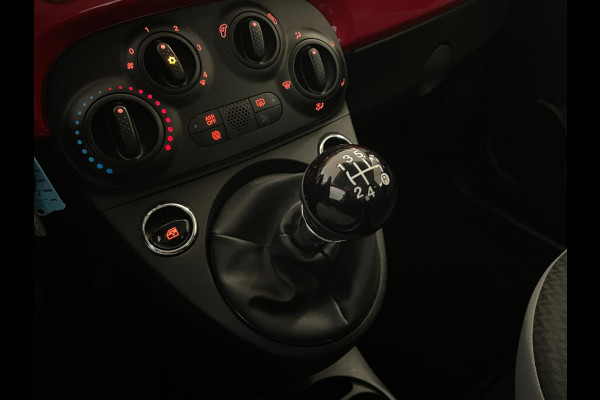 Fiat 500 1.0 TwinAir PopStar AIRCO ELEK RAMEN CHROOM SPIEGELS CENT VERG VELGEN LAGE KM STAND ZEER NETTE AUTO