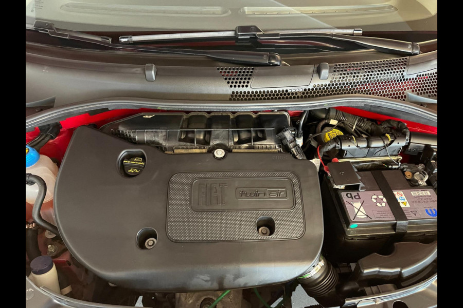 Fiat 500 1.0 TwinAir PopStar AIRCO ELEK RAMEN CHROOM SPIEGELS CENT VERG VELGEN LAGE KM STAND ZEER NETTE AUTO