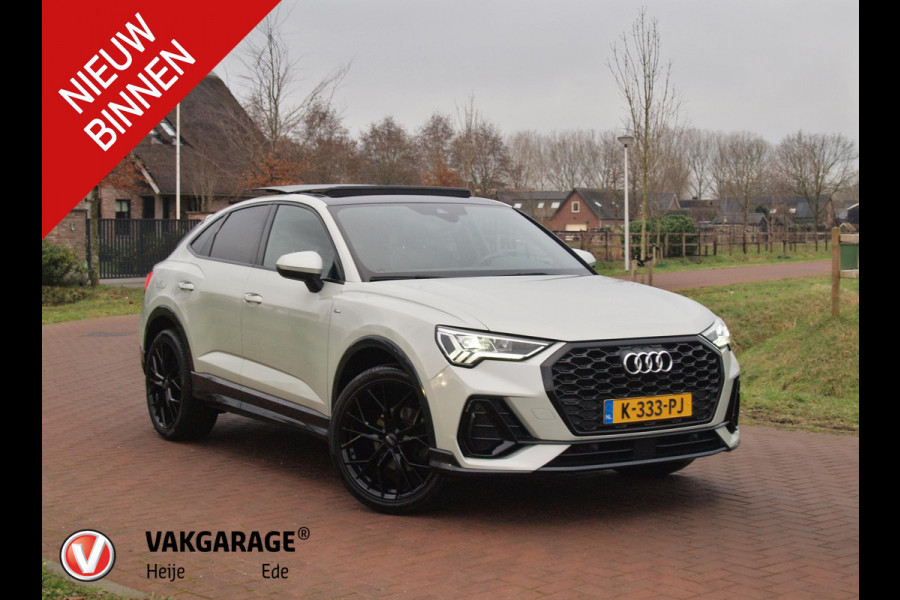 Audi Q3 Sportback 35 TFSI S Edition | 2X S-Line | Panoramadak | Bang & Olufsen | Tauzilver metallic | NL-Auto