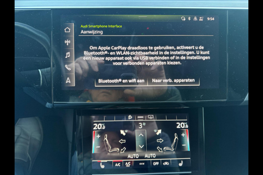 Audi e-tron 50 quattro S 71 kWh 2 X S-LINE, vol opties, panoramadak, camera, electr trekhaak, 1e eigenaar, NL auto met nap