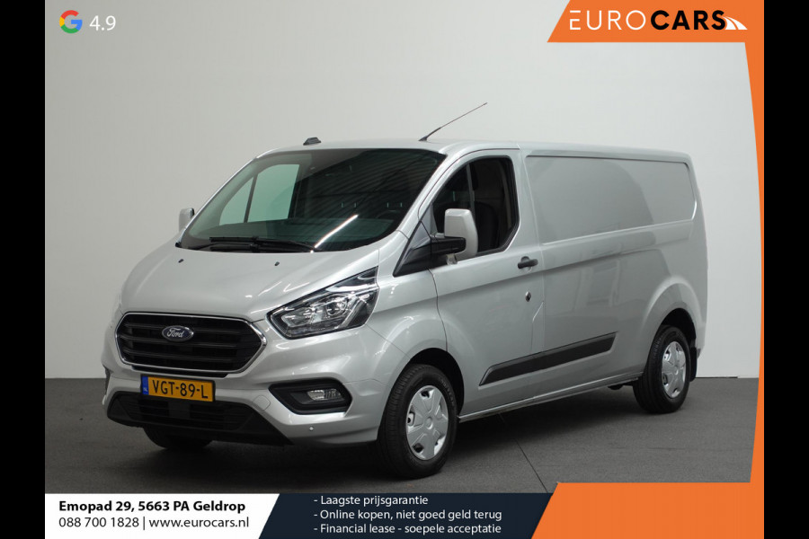 Ford Transit Custom 131pk L2H1 Trend Trekhaak Camera Cruise control Airco Parkeersensoren 3-Zits Euro6