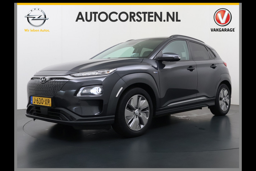 Hyundai Kona EV 64kWh SOH 100% Leer Warmtepomp Camera Adap. Cruise + stop&go Apple Carplay Android Comfort Ecc Pdc Navi Isofix DAB Led Lmv 17" Lane Assist FCA Keyless 1e Eigenaar Origineel Nederlandse Auto € 45.000 nieuw !