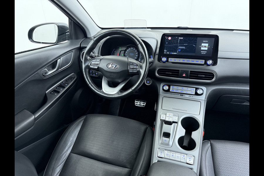 Hyundai Kona EV 64kWh SOH 100% Leer Warmtepomp Camera Adap. Cruise + stop&go Apple Carplay Android Comfort Ecc Pdc Navi Isofix DAB Led Lmv 17" Lane Assist FCA Keyless 1e Eigenaar Origineel Nederlandse Auto € 45.000 nieuw !