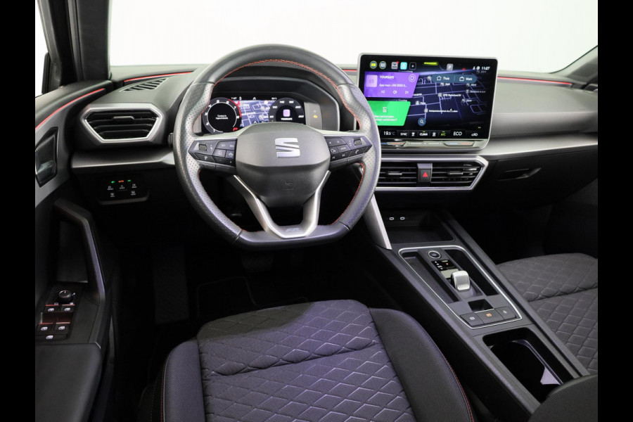 Seat Leon Sportstourer 1.5 TSI e-Hybrid FR PHEV First Edition 204 pk Automaat | Verlengde garantie | Navigatie | Parkeersensoren | Achteruitrijcamera | Adaptieve cruise control |