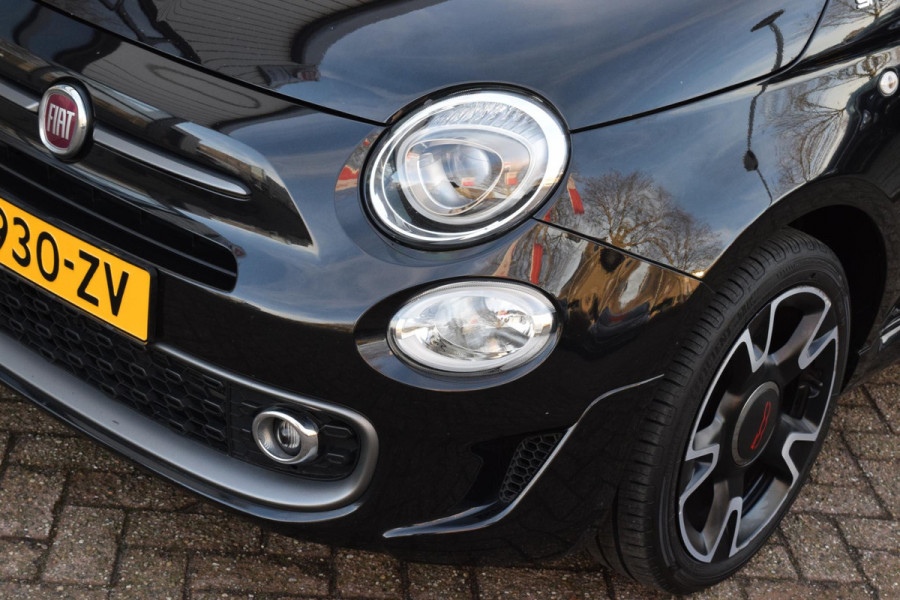 Fiat 500 1.0 Hybrid Sport|Schuifdak|Carplay|16"|Clima