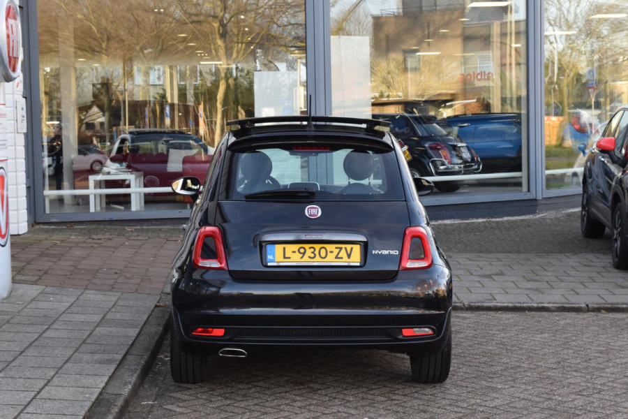 Fiat 500 1.0 Hybrid Sport|Schuifdak|Carplay|16"|Clima