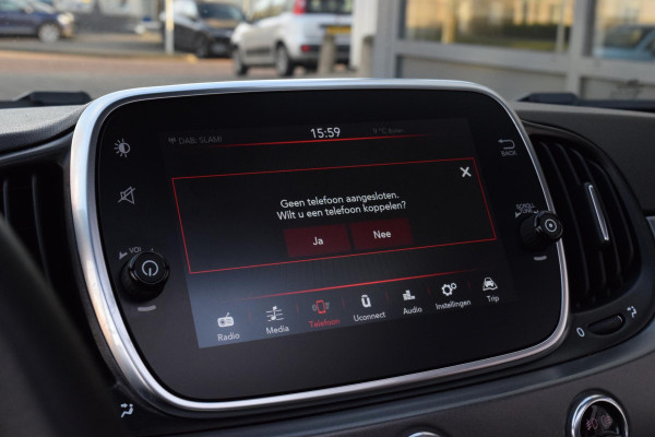 Fiat 500 1.0 Hybrid Sport|Schuifdak|Carplay|16"|Clima