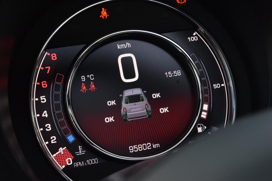 Fiat 500 1.0 Hybrid Sport|Schuifdak|Carplay|16"|Clima