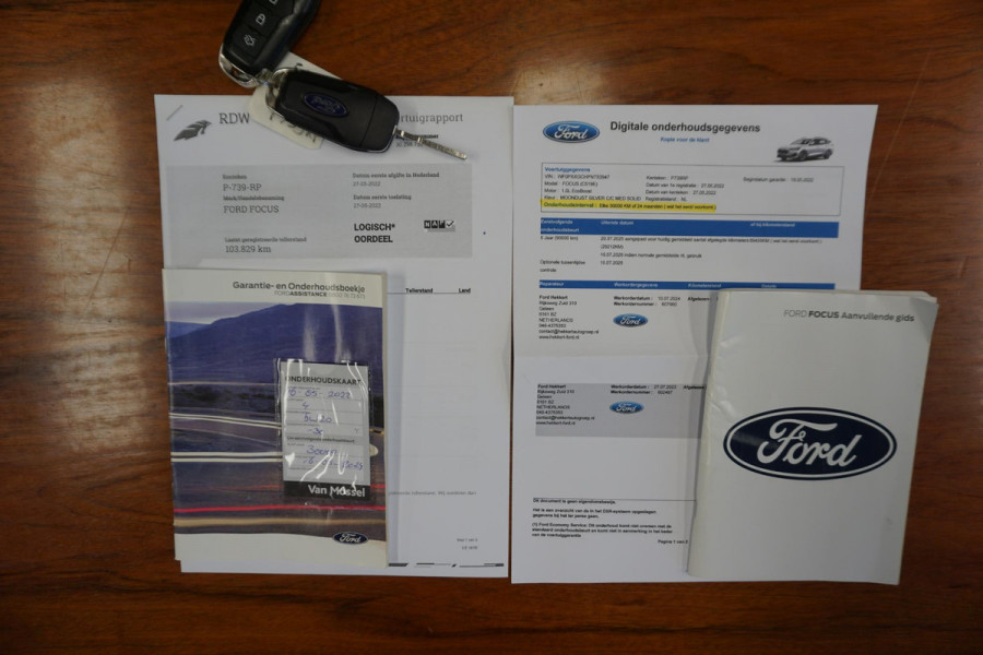 Ford FOCUS Wagon 1.0 EcoBoost 125PK Hybrid/Nieuw Model/ Connected /Comfortstoel!