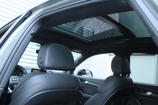 Audi Q5 2.0 TFSI 252pk quattro Sport S Line Black Edition Panoramadak Clima Cruise Navi Camera B&O Leder LMV