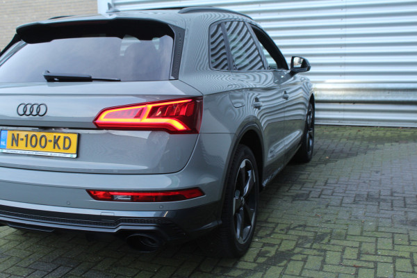 Audi Q5 2.0 TFSI 252pk quattro Sport S Line Black Edition Panoramadak Clima Cruise Navi Camera B&O Leder LMV
