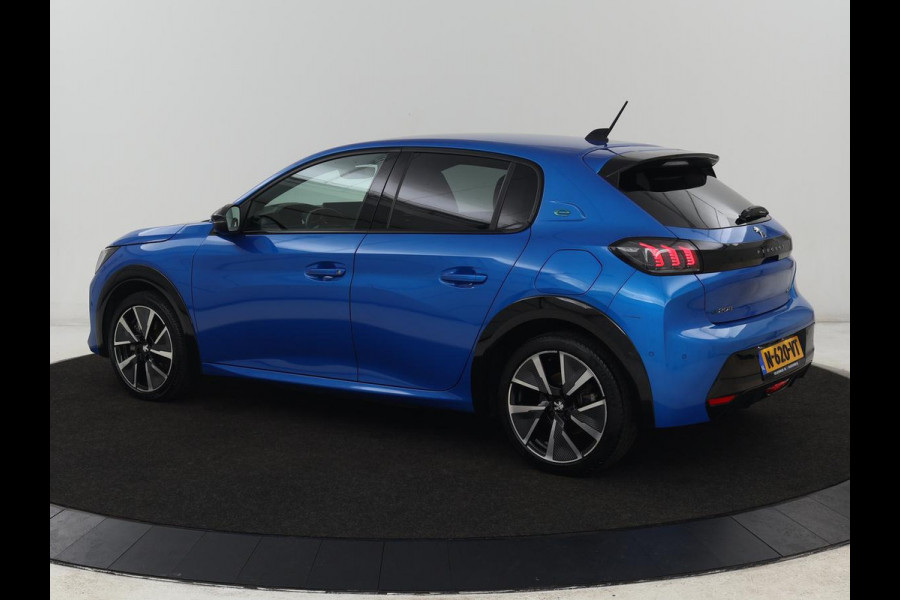 Peugeot e-208 EV GT Pack 50 kWh | Adaptive cruise | Carplay | Camera | Half leder | Keyless | Sportstoelen | Navigatie | Full LED