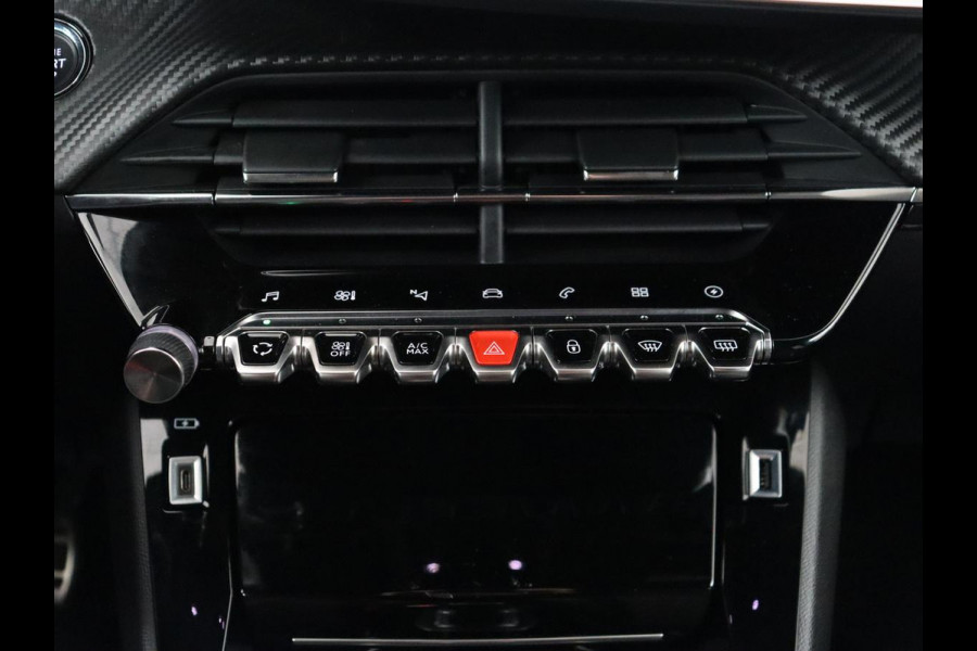 Peugeot e-208 EV GT Pack 50 kWh | Adaptive cruise | Carplay | Camera | Half leder | Keyless | Sportstoelen | Navigatie | Full LED