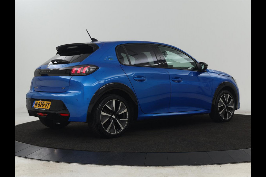 Peugeot e-208 EV GT Pack 50 kWh | Adaptive cruise | Carplay | Camera | Half leder | Keyless | Sportstoelen | Navigatie | Full LED