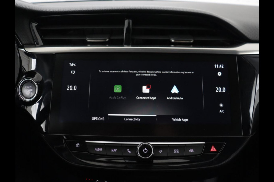 Opel CORSA-E Elegance 50 kWh | Stoelverwarming | Matrix LED | Camera | Carplay | Navigatie | Climate control | Cruise control | Stuurverwarming