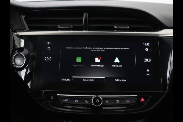 Opel CORSA-E Elegance 50 kWh | Stoelverwarming | Matrix LED | Camera | Carplay | Navigatie | Climate control | Cruise control | Stuurverwarming