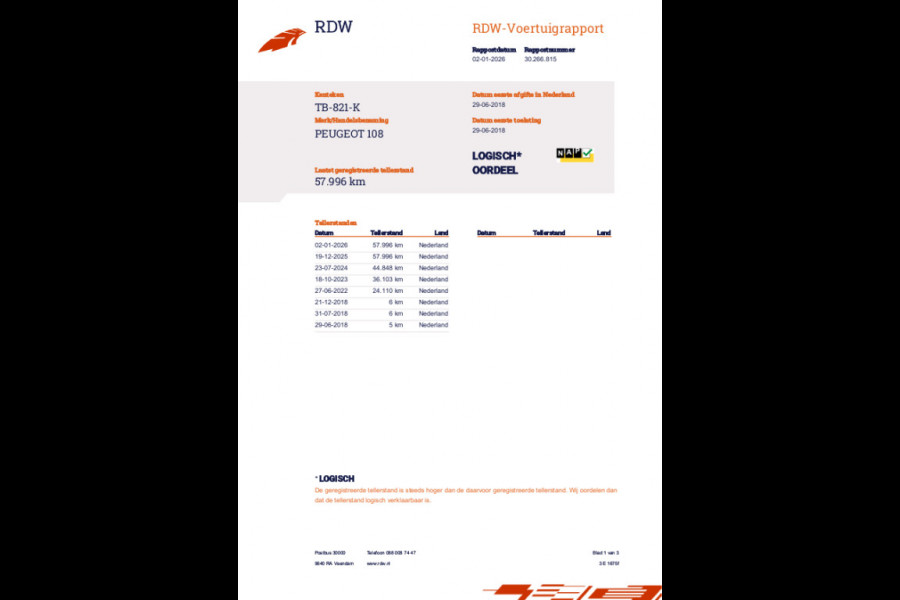 Peugeot 108 1.0 e-VTi Active VTi Active Bluetooth | AIRCO | Elk. ramen