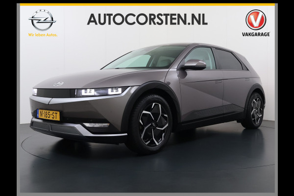 Hyundai IONIQ 5 58 kWh SOH 100% Leer 19"lm Camera Connect+ Warmtepomp Elektr.Stoelen+Stuur-Verwarmd Adaptive-Cruise- Head-up display Bose-HiFi N LED-v/a Blindspot Dodehoekass Grootlicht-assistent Subwoofer Ecall 800V Systeem V2L ondersteuning (3,6kw)