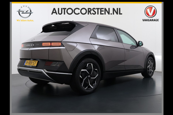 Hyundai IONIQ 5 58 kWh SOH 100% Leer 19"lm Camera Connect+ Warmtepomp Elektr.Stoelen+Stuur-Verwarmd Adaptive-Cruise- Head-up display Bose-HiFi N LED-v/a Blindspot Dodehoekass Grootlicht-assistent Subwoofer Ecall 800V Systeem V2L ondersteuning (3,6kw)