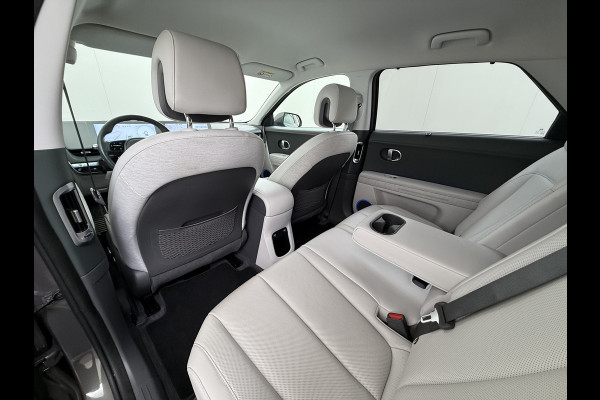Hyundai IONIQ 5 58 kWh SOH 100% Leer 19"lm Camera Connect+ Warmtepomp Elektr.Stoelen+Stuur-Verwarmd Adaptive-Cruise- Head-up display Bose-HiFi N LED-v/a Blindspot Dodehoekass Grootlicht-assistent Subwoofer Ecall 800V Systeem V2L ondersteuning (3,6kw)