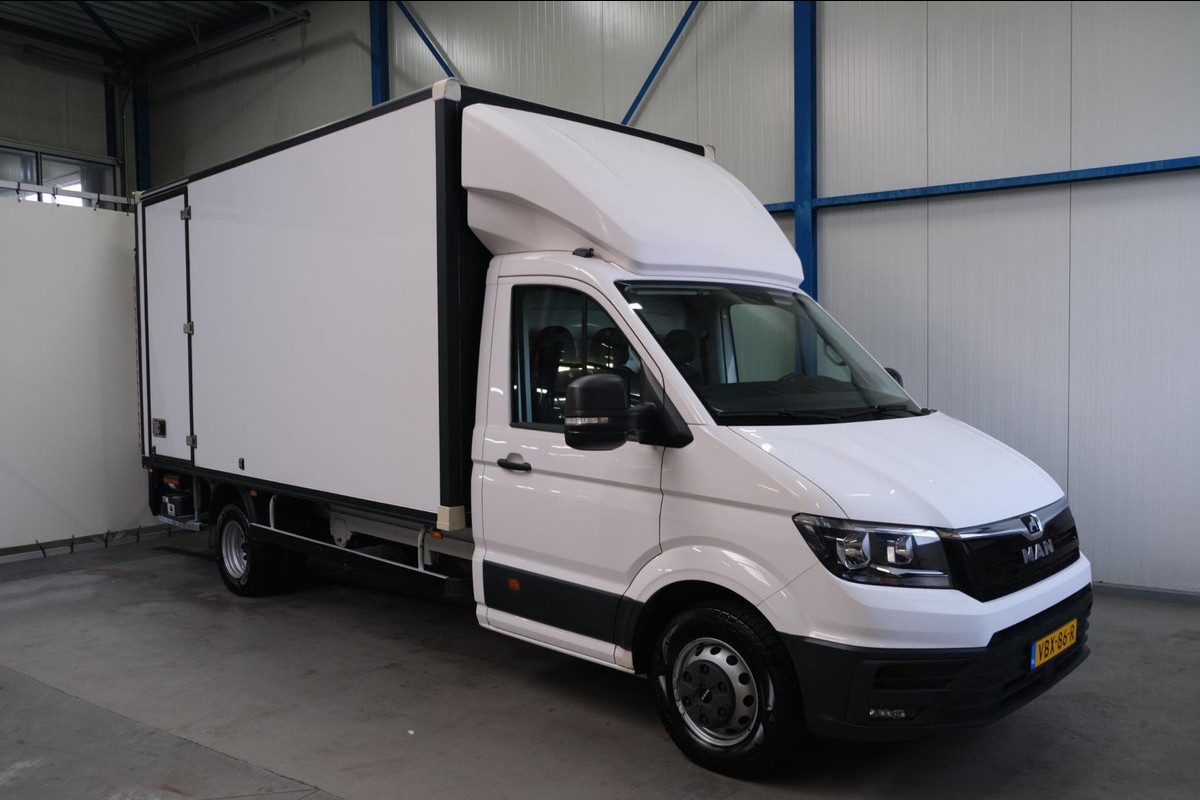 MAN TGE 50 2.0 Extra Lang DL - Electrische laadklep, Zijdeur, TREKHAAK, Camera.