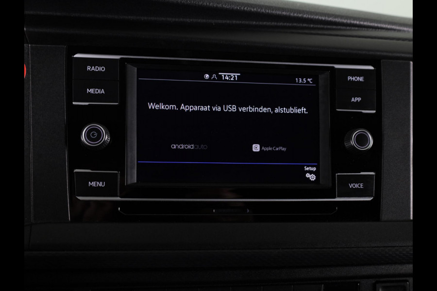 Volkswagen Transporter 2.0 TDI L2H1 28 Comfortline 110 pk | Verlengde garantie | Navigatie via App | Parkeersensoren achter | Cruise control |