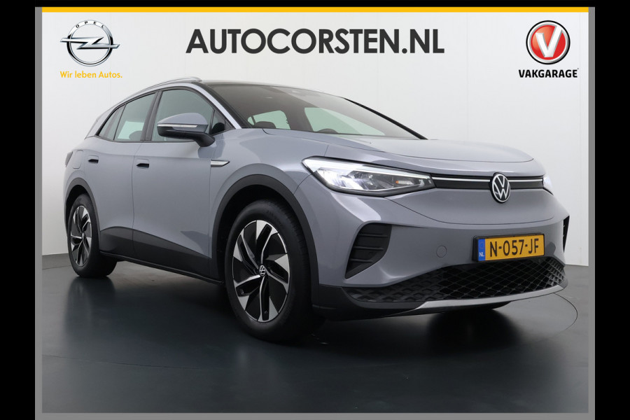 Volkswagen ID.4 SOH 92% Trekhaak Adap.Cruise Navi Ecc Apple Carplay Android Auto Stoel+Stuurverwarming Pdc Ecc DAB Smart Climate Comfort Pakket Rijstrooksensor Led Verwarmde Voorruit 1e Eigenaar Origineel Nederlandse Auto 55kWh pure € 42.000 nieuw!