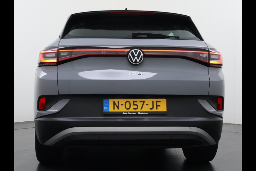 Volkswagen ID.4 SOH 92% Trekhaak Adap.Cruise Navi Ecc Apple Carplay Android Auto Stoel+Stuurverwarming Pdc Ecc DAB Smart Climate Comfort Pakket Rijstrooksensor Led Verwarmde Voorruit 1e Eigenaar Origineel Nederlandse Auto 55kWh pure € 42.000 nieuw!