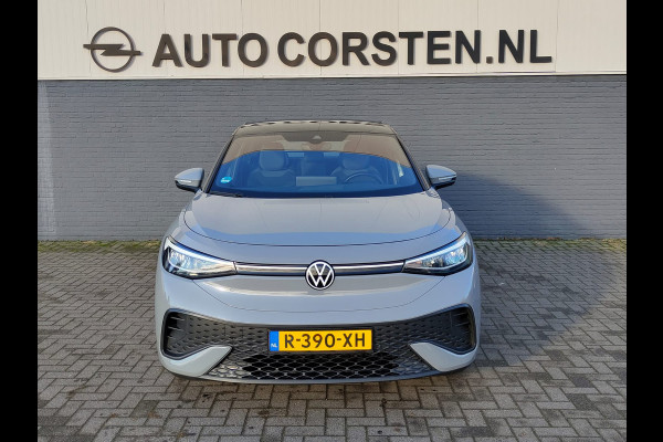 Volkswagen ID.5 Pro 77kWh SOH 98%!! Warmtepomp Afn-Trekhaak Adaptive-Cruise HUD Camera Navi 19"Lm Parkassist PDC-a+v Apple Android Carplay App-C Rijstrooksensor+Correctie Airco-Achter Stoel+Stuur+Vooraam+ruitensproeiers+wisserbl.-Verwarmd Head-up-Display Draadloze-lader Front Assist Voice-Command Keyless-Start Verkeersbordherk. AEB ESP BotsWaarsch. Two-Tone-lak Orig.NLse auto € 54.000 nieuw