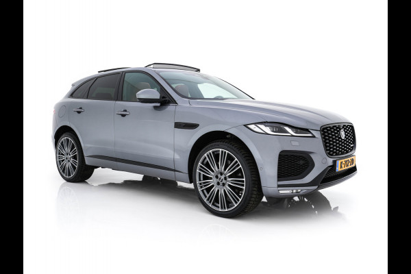 Jaguar F-Pace 2.0 P400e PHEV R-Dynamic HSE AWD ( Plug-in ) (INCL-BTW) Aut. *PANO | LEATHER | MERIDIAN-SOUND | FULL-LED | TOPVIEW | BLINDSPOT | KEYLESS | DAB+ | HEATED-COMFORTSEATS | NAVI-FULLMAP | DIGI-COCKPIT | HEAD-UP | PRIVACYGLASS | TOWBAR | 21"A