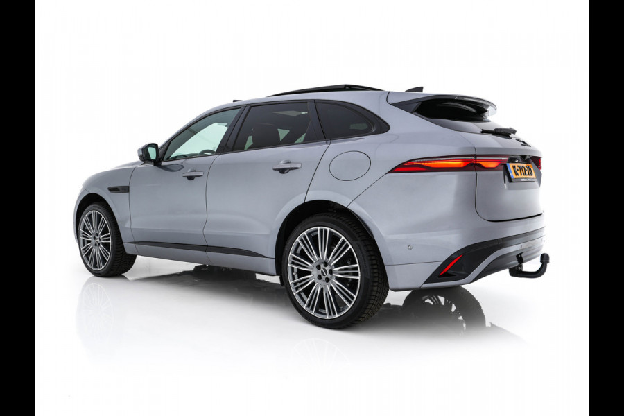 Jaguar F-Pace 2.0 P400e PHEV R-Dynamic HSE AWD ( Plug-in ) (INCL-BTW) Aut. *PANO | LEATHER | MERIDIAN-SOUND | FULL-LED | TOPVIEW | BLINDSPOT | KEYLESS | DAB+ | HEATED-COMFORTSEATS | NAVI-FULLMAP | DIGI-COCKPIT | HEAD-UP | PRIVACYGLASS | TOWBAR | 21"A