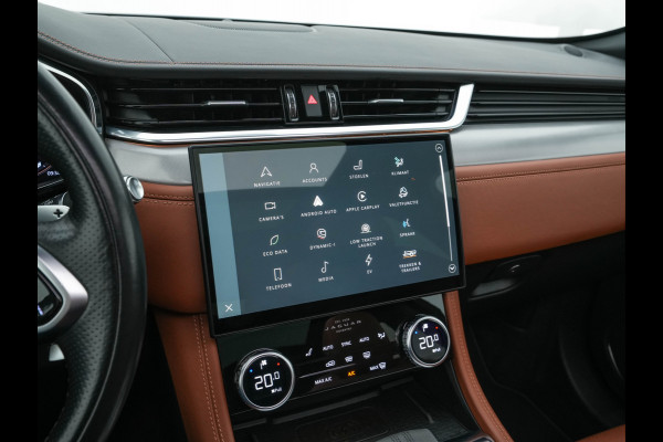 Jaguar F-Pace 2.0 P400e PHEV R-Dynamic HSE AWD ( Plug-in ) (INCL-BTW) Aut. *PANO | LEATHER | MERIDIAN-SOUND | FULL-LED | TOPVIEW | BLINDSPOT | KEYLESS | DAB+ | HEATED-COMFORTSEATS | NAVI-FULLMAP | DIGI-COCKPIT | HEAD-UP | PRIVACYGLASS | TOWBAR | 21"A