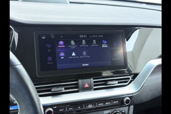 Kia e-Niro 204pk ExecutiveLine 64kWh 3fase SOH 100% Warmtepomp Leer+Elektr.+Verwarmd+Gekoeld+Memory Adaptive-Cruise Navi Ecc Camera Apple C Stuurverwarming Lmv Privacy Glas DAB Vess Lane Assist Blind Spot 11kw thuisladen Origineel Nederlandse Auto Dealer Onderh. Zeer compleet €48.000 nieuw !