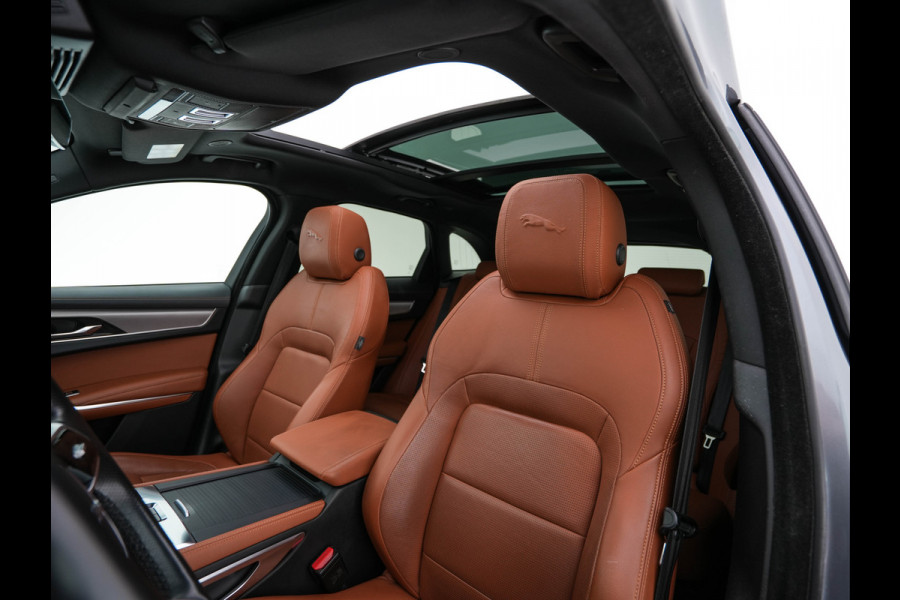 Jaguar F-Pace 2.0 P400e PHEV R-Dynamic HSE AWD ( Plug-in ) (INCL-BTW) Aut. *PANO | LEATHER | MERIDIAN-SOUND | FULL-LED | TOPVIEW | BLINDSPOT | KEYLESS | DAB+ | HEATED-COMFORTSEATS | NAVI-FULLMAP | DIGI-COCKPIT | HEAD-UP | PRIVACYGLASS | TOWBAR | 21"A