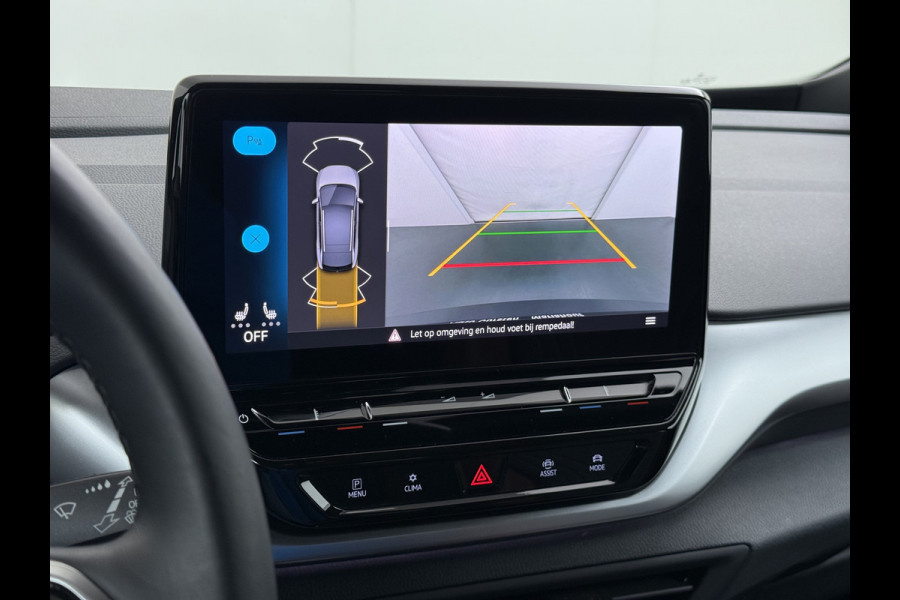 Volkswagen ID.4 204pk First 77kWh SOH 90% Leer/Alcantara Adap.Cruise Navi Ecc Camera Apple Carplay Android Pdc Lmv 20" Stoelverwarming Led Bordherkenning Voor-Klimatisering App-Connect  E-sound Front-Assist Origineel Nederlandse Auto Zeer Compleet 1e eigenaar
