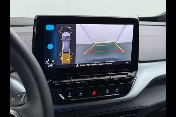 Volkswagen ID.4 204pk First 77kWh SOH 90% Leer/Alcantara Adap.Cruise Navi Ecc Camera Apple Carplay Android Pdc Lmv 20" Stoelverwarming Led Bordherkenning Voor-Klimatisering App-Connect  E-sound Front-Assist Origineel Nederlandse Auto Zeer Compleet 1e eigenaar
