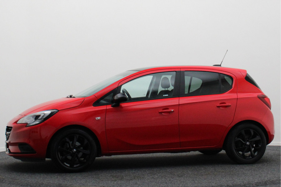 Opel Corsa 1.4 Black Edition Airco, Cruise, Apple Carplay, DAB, PDC, Elektrische Ramen, 16''