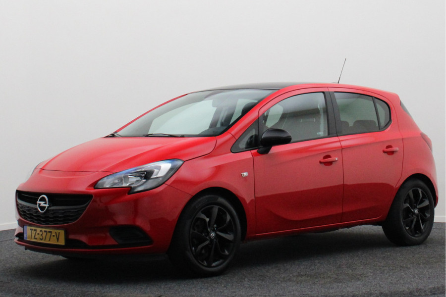 Opel Corsa 1.4 Black Edition Airco, Cruise, Apple Carplay, DAB, PDC, Elektrische Ramen, 16''