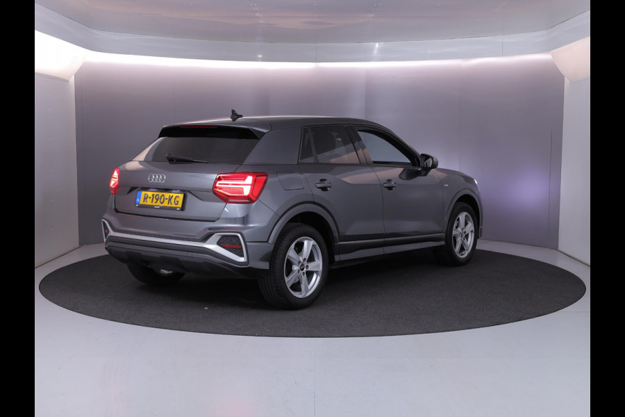 Audi Q2 35 TFSI S Edition 1.5tsi/150pk AUT| Navi| leer/stof| Camera| Matrix LED| 17'LMvelgen